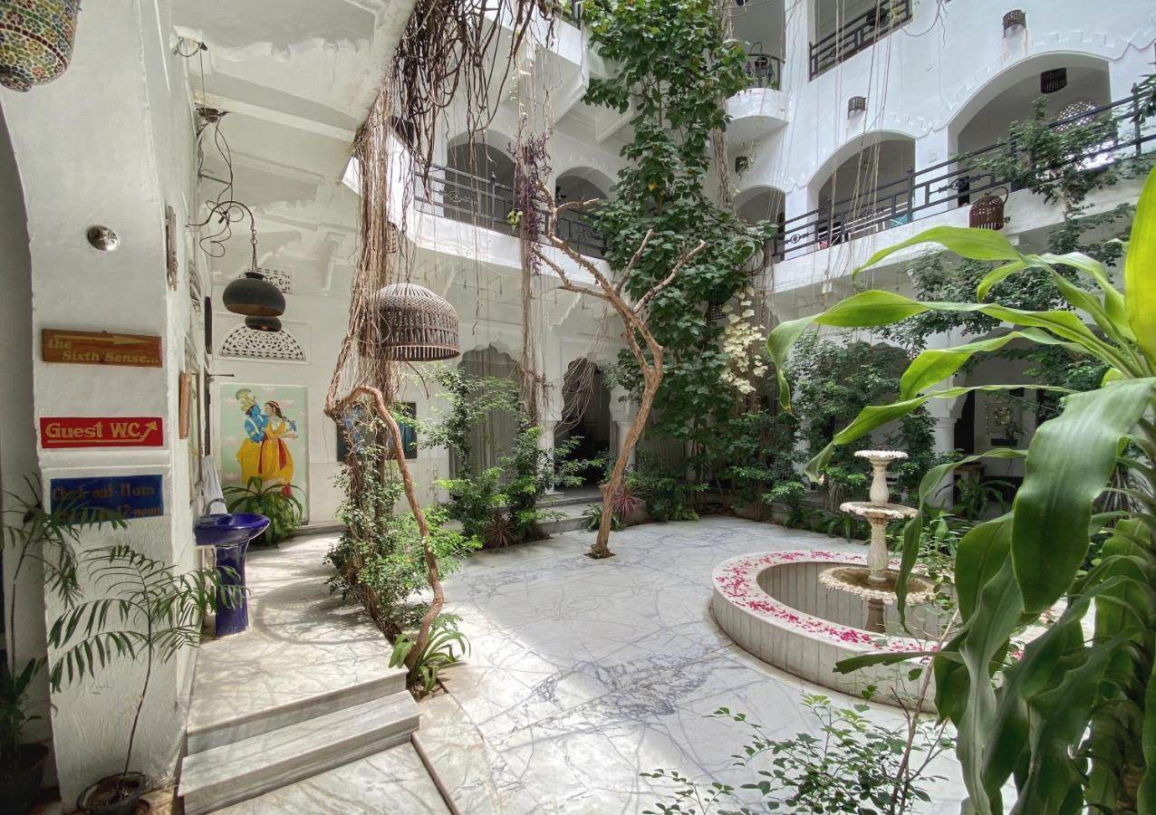 Inn Seventh Heaven Pushkar Bagian luar foto