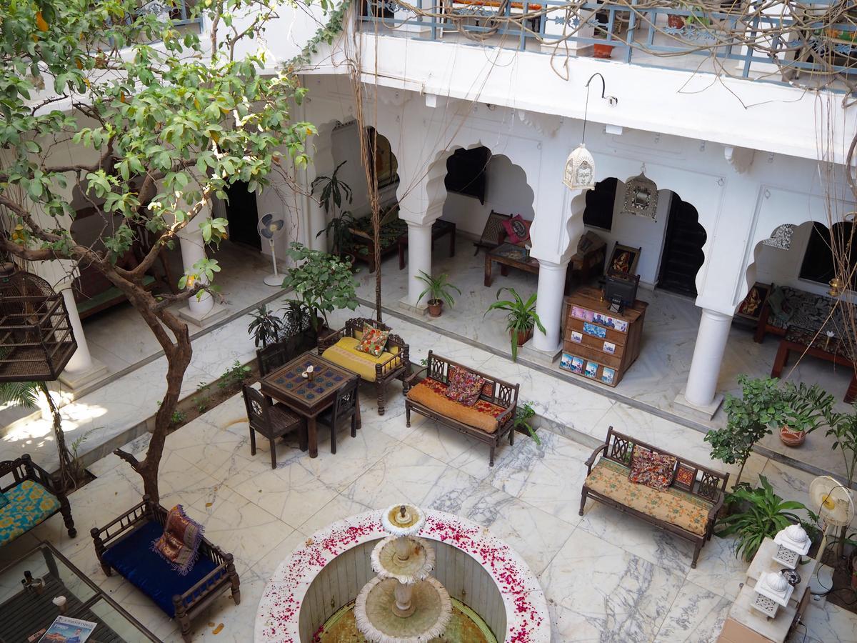 Inn Seventh Heaven Pushkar Bagian luar foto