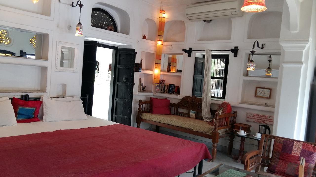 Inn Seventh Heaven Pushkar Bagian luar foto