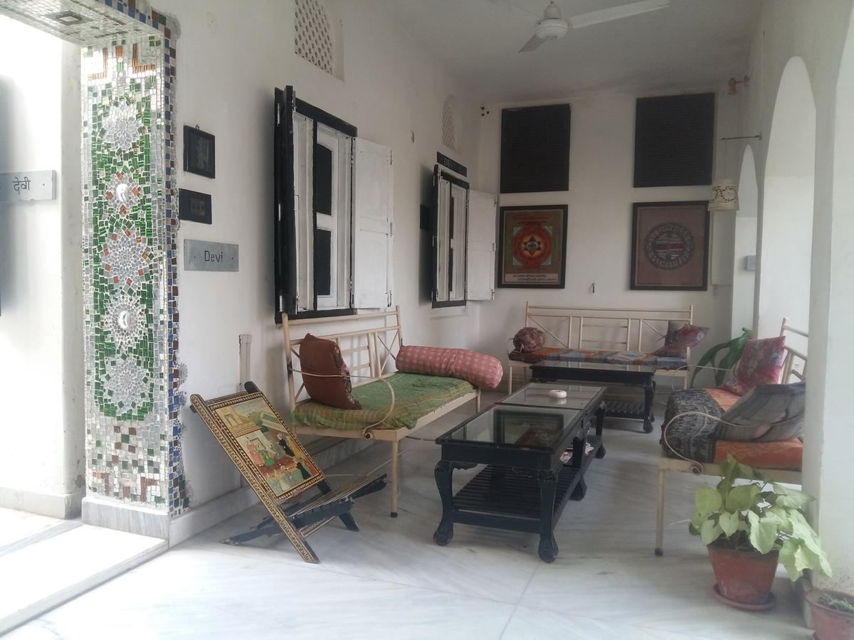 Inn Seventh Heaven Pushkar Bagian luar foto