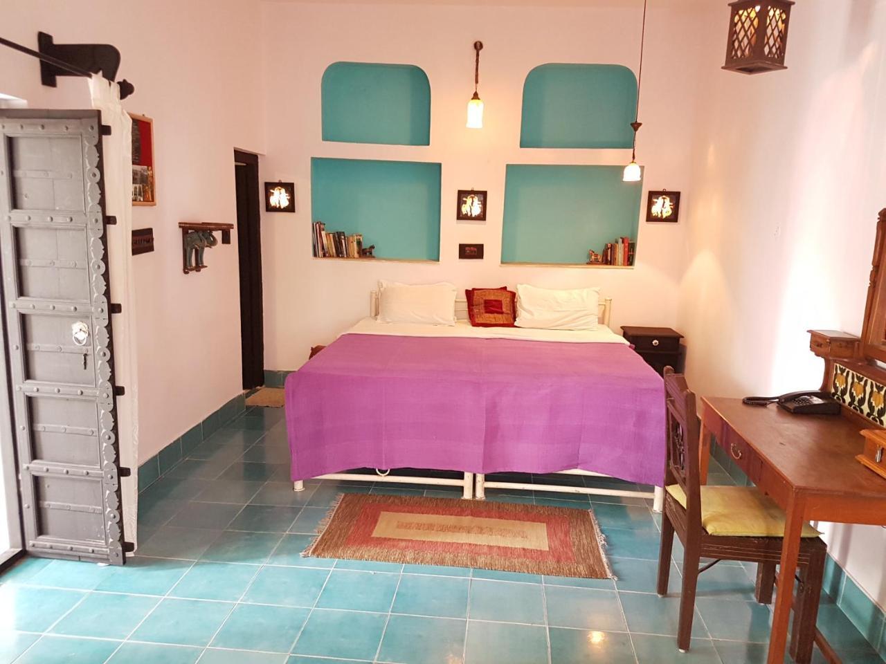 Inn Seventh Heaven Pushkar Bagian luar foto