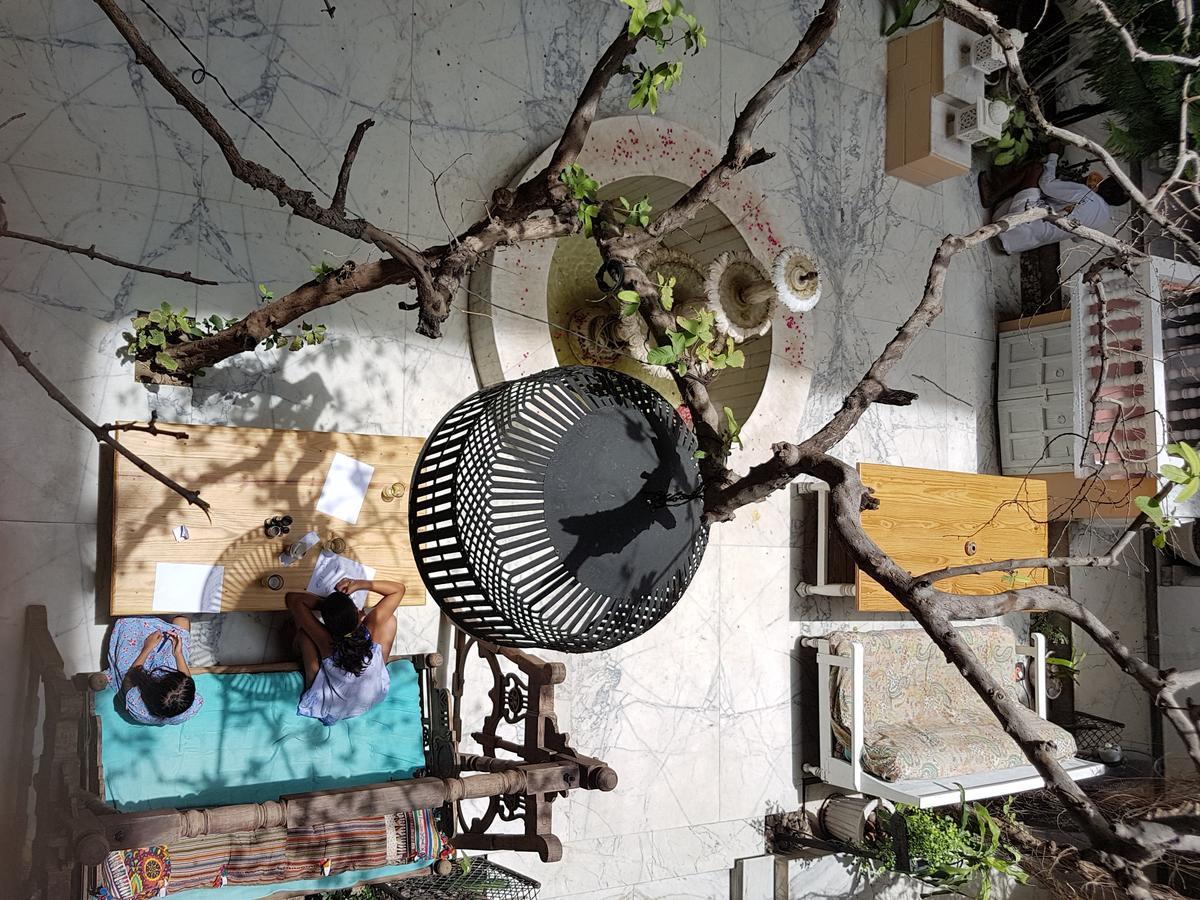 Inn Seventh Heaven Pushkar Bagian luar foto